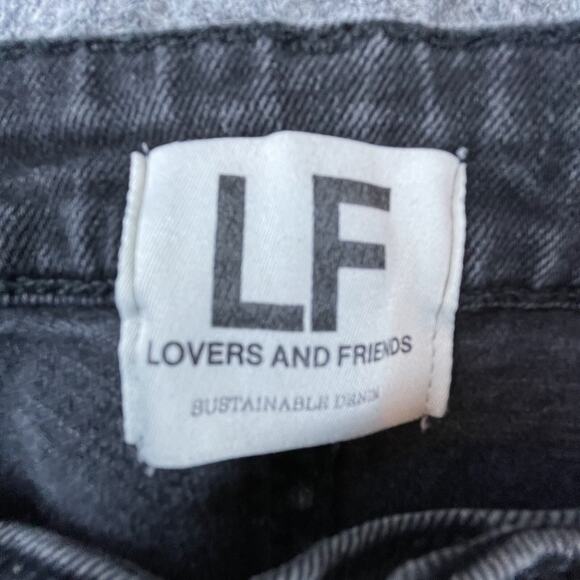 Lovers + Friends Greyson Slim Boot Jeans Womens 30‎ Shadow Hill Ultra High Rise - Picture 3 of 10